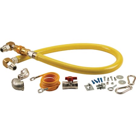 Kit,Gas Hose, 3/4 X 48, T&S For  - Part# Tshg4D48Sk